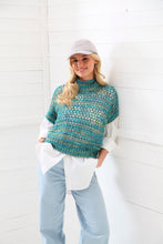Load image into Gallery viewer, King Cole Double Knit Knitting Pattern - Ladies Sweater & Tank (6175)