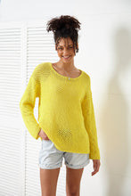 Load image into Gallery viewer, King Cole Double Knit Knitting Pattern - Ladies Sweater & Tank Top (6186)