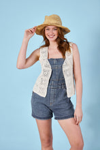 Load image into Gallery viewer, King Cole Crochet Pattern 4Ply Women’s Waistcoats (6331)