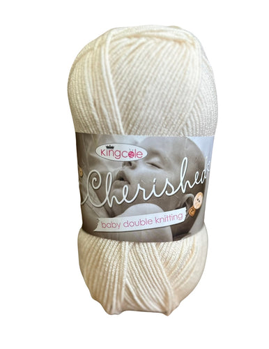 King Cole Cherished DK Low Pill Acrylic Baby Yarn 100g (Champagne 1433)