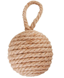 Heavy Duty Rope Knot Doorstop with Handle (Cube or Sphere)