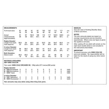 Load image into Gallery viewer, Women’s Raglan & Coloured Sweater Knitting Pattern King Cole 6264