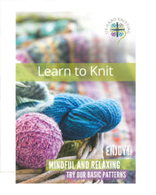 Load image into Gallery viewer, Learn To Knit UKHKA Booklet