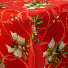 Load image into Gallery viewer, Christmas Holly & Bow Pattern Table Cloth - 2 Sizes