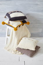 Load image into Gallery viewer, King Cole Chunky Knitting Pattern - Throw & Cushion Covers (5896)