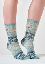 Load image into Gallery viewer, King Cole Norse 4ply Knitting Pattern Female Socks - 4 Designs (6006)