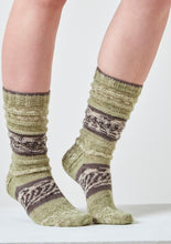 Load image into Gallery viewer, King Cole Norse 4ply Knitting Pattern Female Socks - 4 Designs (6006)