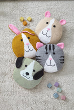 Load image into Gallery viewer, King Cole Pattern Animal Cushion Cover -  Dog, Cat, Hamster & Rabbit (9178)