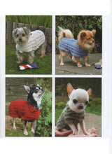 Load image into Gallery viewer, Small Knitted Dog Coats Double Knitting Pattern Knits &amp; Pieces KP-06