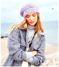 Load image into Gallery viewer, UKHKA 229 Super Chunky Knitting Pattern - Ladies &amp; Girls Hats