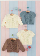 Load image into Gallery viewer, https://images.esellerpro.com/2278/I/188/607/king-cole-baby-knits-knitting-booklet-book-one-2.jpg