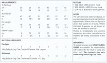 Load image into Gallery viewer, King Cole Double Knit Crochet Pattern - Baby V Neck Cardigan & Waistcoat (4417)