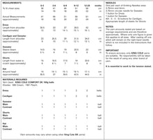 Load image into Gallery viewer, King Cole Double Knitting Pattern - Baby Raglan Sleeve Lace Set (4731)