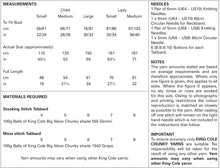 Load image into Gallery viewer, King Cole Chunky Knitting Pattern - Ladies or Girls Tabbards (4842)