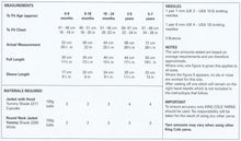 Load image into Gallery viewer, King Cole Yummy Knitting Pattern - Baby Raglan Sleeved Jackets (4535)