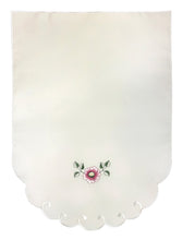 Load image into Gallery viewer, Flora Cream Embroidered Flower Arm Caps or Chair Back (4 Colours)