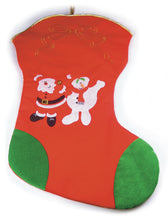 Load image into Gallery viewer, Giant Christmas Stocking 95cm Santa Snowman Felt Gift Sack