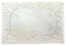 Load image into Gallery viewer, Pair of Batten Lace Traycloths/Runners - 12 x 18 (Oblong or Oval)