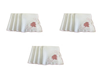 Load image into Gallery viewer, Embroidered Leaf Design Table Napkins 18&quot; x 18&quot; (3 Colours)