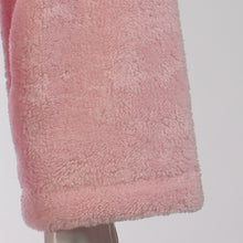 Load image into Gallery viewer, Ladies Floral Shawl Collar Coral Fleece Dressing Gown (Pink or White)