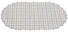 Load image into Gallery viewer, White Bath Mat &amp; Shower Curtain Set 100% Vinyl