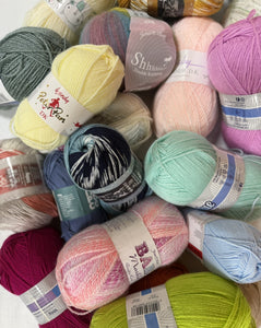 DK Yarn Mystery Box Bundle 1KG to 5KG