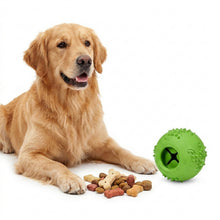 Load image into Gallery viewer, Petface Treat Dispenser Dental Chew Toy Ball for Dogs 9cm