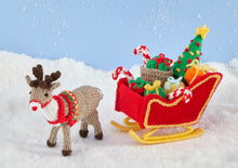 Load image into Gallery viewer, King Cole Christmas knits book 12 Enchanted Village Santa, Mrs Clause &amp; Elf Family