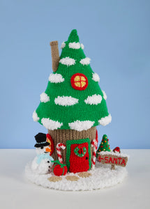 King Cole Christmas knits book 12 Enchanted Village Santa, Mrs Clause & Elf Family