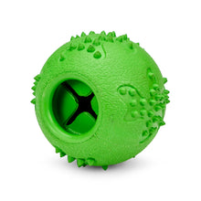 Load image into Gallery viewer, Petface Treat Dispenser Dental Chew Toy Ball for Dogs 9cm