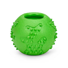 Load image into Gallery viewer, Petface Treat Dispenser Dental Chew Toy Ball for Dogs 9cm