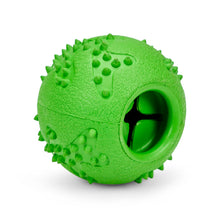 Load image into Gallery viewer, Petface Treat Dispenser Dental Chew Toy Ball for Dogs 9cm