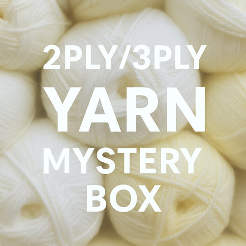2Ply & 3Ply Mystery Box Yarn Bundle (1KG or 2KG)