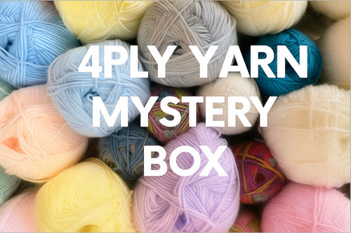 4 Ply Yarn Mystery Box Bundle 1KG to 5KG