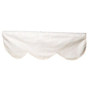 Damask Arm Caps, Chair Backs or Settee Backs (Cream)