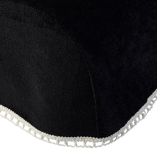 Load image into Gallery viewer, Chenille Rounded Arm Caps or Chair Backs With Lace Detail (Various Colours and Sizes)