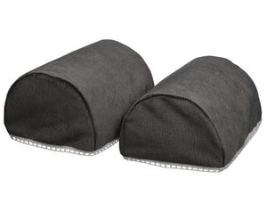 Chenille Rounded Arm Caps or Chair Backs With Lace Detail (Various Colours and Sizes)