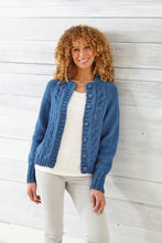 Load image into Gallery viewer, King Cole Chunky Knitting Pattern - Ladies Sweater &amp; Cardigan (5893)