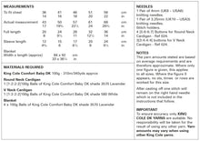 Load image into Gallery viewer, King Cole DK Knitting Pattern - Baby Cardigans &amp; Blanket (6013)