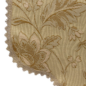 Tapestry Style Arm Caps or Chair Backs (Beige)