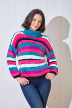 Load image into Gallery viewer, King Cole Knitting Pattern Women’s Long Sleeve Sweater &amp; Cardigan (6053)