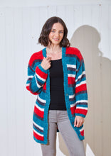 Load image into Gallery viewer, King Cole Knitting Pattern Women’s Long Sleeve Sweater &amp; Cardigan (6053)