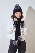 Load image into Gallery viewer, King Cole Accessories Knitting Pattern for Women’s Hats, Scarf, Hand Warmers &amp; Snood 6056