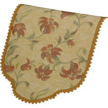 Load image into Gallery viewer, Tropicana Floral Pair of Arm Caps &amp; Chair Back Set