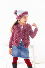 Load image into Gallery viewer, King Cole Double Knitting Pattern - Baby Cardigan, Hat &amp; Blanket (6102)