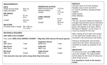 Load image into Gallery viewer, King Cole Chunky Knitting Pattern - Ladies Hats, Snoods, Scarf &amp; Gloves (6113)