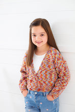 Load image into Gallery viewer, King Cole Knitting Pattern - Kid’s Cardigan &amp; Tabard (6140)