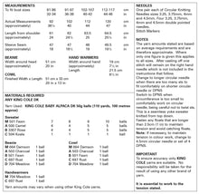 Load image into Gallery viewer, King Cole DK Knitting Pattern Womens ‘Knit in the Round’ Fair Isle Sweater 6149