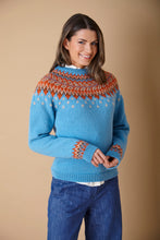 Load image into Gallery viewer, King Cole Double Knit Knitting Pattern Ladies Fair Isle Sweaters 6150