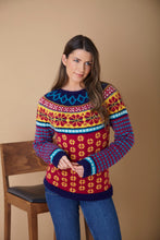 Load image into Gallery viewer, King Cole Double Knit Knitting Pattern Ladies Fair Isle Sweaters 6151